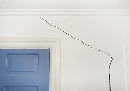 Cracks in Drywall in Virginia Beach